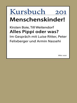 cover image of Alles Pippi oder was?